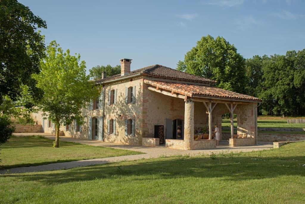Willa L'Heritier, Maison Climatisee, 12Pers Avec Piscine Marzens Zewnętrze zdjęcie
