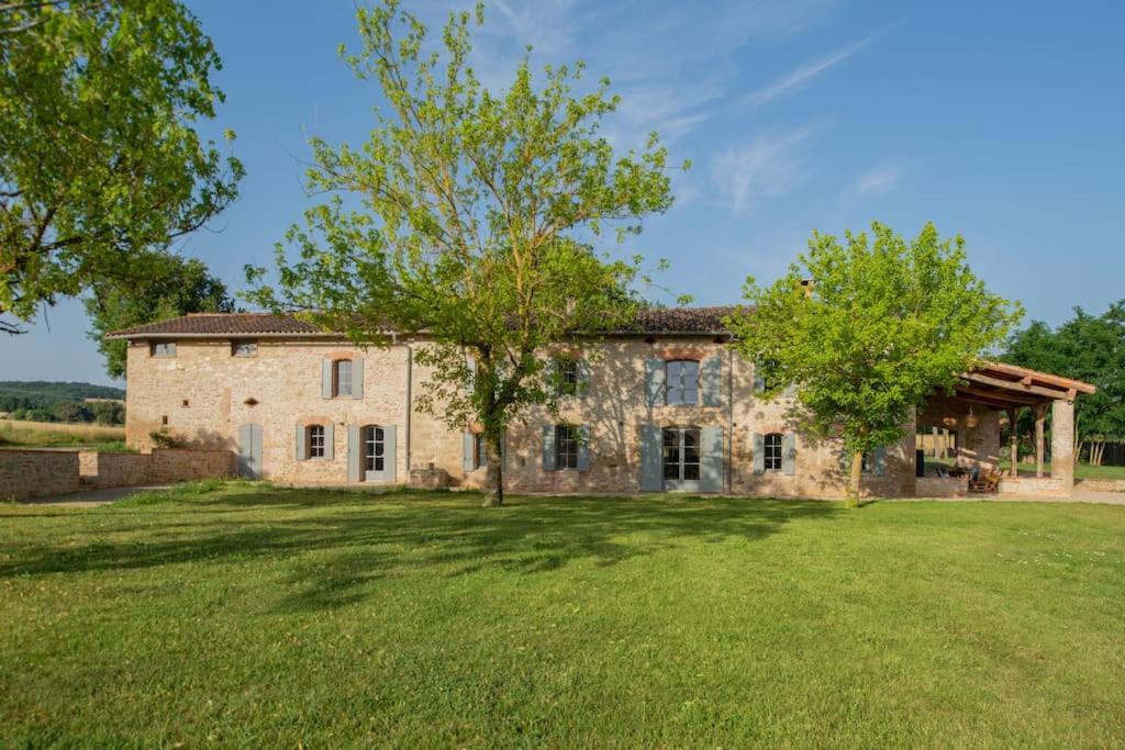 Willa L'Heritier, Maison Climatisee, 12Pers Avec Piscine Marzens Zewnętrze zdjęcie